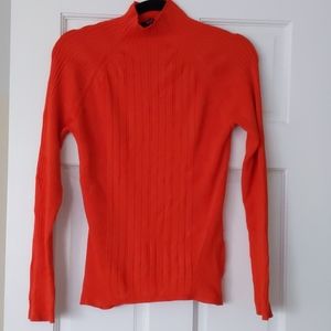 EUC Brass Mockneck Raglan L